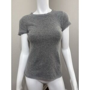 j crew cashmere sweater women Small Shot Sleeve Luxury Capsule Minimal Classy